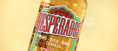 Piwo Desperados packshot wizualizacja 3D