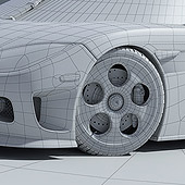 Koenigsegg CCX "Arctic" autor: Robert Kudera